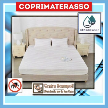 Coprimaterasso in spugna di cotone matrimoniale Waterdream - Centro Scampoli Carpenedolo