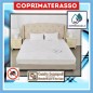 Coprimaterasso in spugna di cotone matrimoniale Waterdream