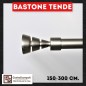 Bastone per tende Spacestar acciaio