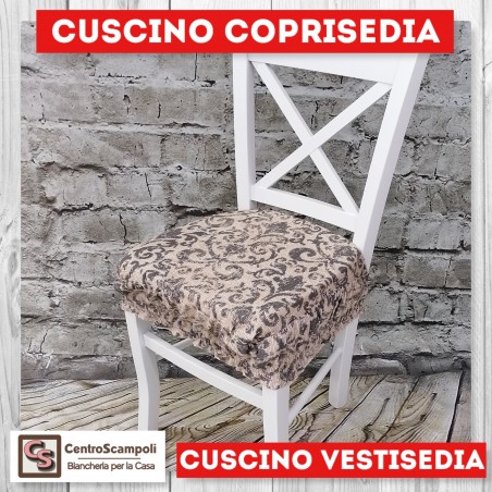 Cuscini per sedia vestisedia ricciolo