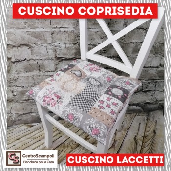 Cuscini per sedia laccetti Love