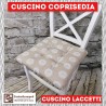 Cuscini per sedia laccetti Cerchio