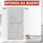 ASCIUGAMANI SET SPUGNA BAGNO NATURALE RICCIOLI