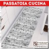 Tappeto cucina passatoia 50x180 Cuoricini