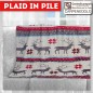 Plaid in pile matrimoniale north pole