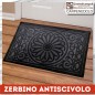 Zerbino antiscivolo welcome grigio antracite