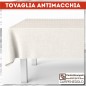 Tovaglia Antimacchia 140x180 pois crema