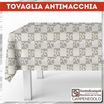 Tovaglia Antimacchia 140x240 ricciolo grigio