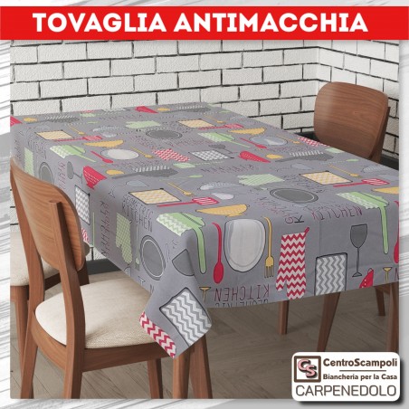 Tovaglia Antimacchia 140X180 Geometric