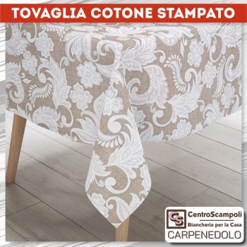 Tovaglia cotone stampato 140x180 Serena bella