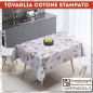 Tovaglia cotone stampato 140x240 Lavanda & Love