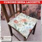 Cuscini per sedia laccetti Floriana