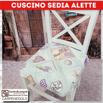 Cuscini per sedia alette Lavanda & Love