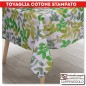 Tovaglia cotone stampato 140x180 NATURE VERDE