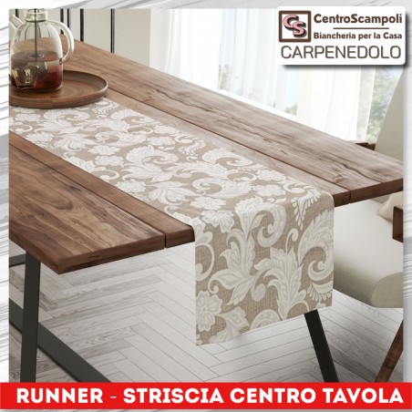 Runner striscia centro tavola 45x140 SERENA BELLA