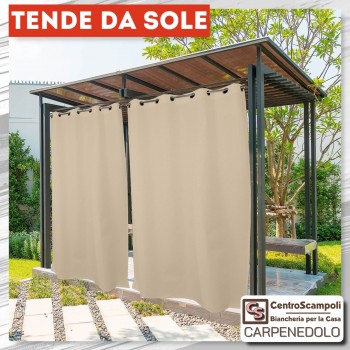 Tenda da Sole tinta unita beige 150x250cm - Centro Scampoli Carpenedolo