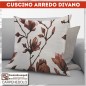 Cuscino arredo divano 50x50 Brown brush