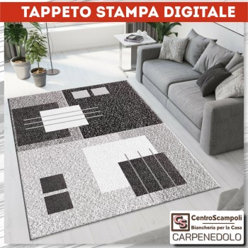 Tappeto salotto moderno 140x200 Lisbona