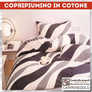 Copripiumino matrimoniale puro cotone Sydney