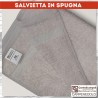 Asciugamani salvietta spugna viso 50x100 grigio chiaro