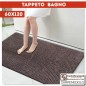 Tappeto bagno 60x120 ricciolo grigio scuro