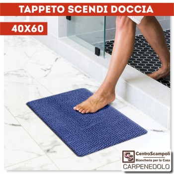 Tappeto bagno piccolo 40x60 blu