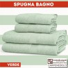 Asciugamani salvietta spugna viso 50x100 verde chiaro