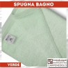 Telo doccia asciugamano spugna bagno 90x140 Verde