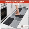 Tappeto cucina passatoia cucina 50x180 Doriana grigio