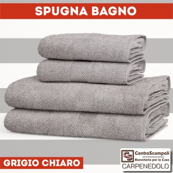 Spugna bagno ospite bidet 38x58 Grigio chiaro