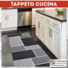 Tappeto cucina passatoia cucina 50x300 Doriana grigio