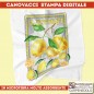 Canovaccio asciugapiatti cucina limoni