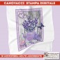 Canovaccio asciugapiatti cucina lavanda