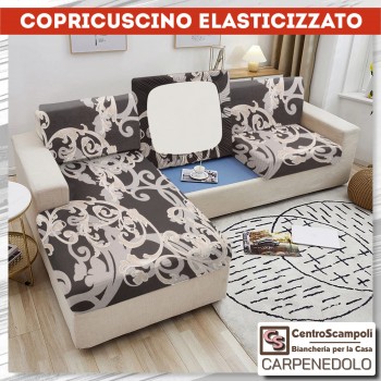 Copricuscino elasticizzato divano Dafne