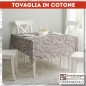 Tovaglia cotone stampato 140x240 Ilary beige