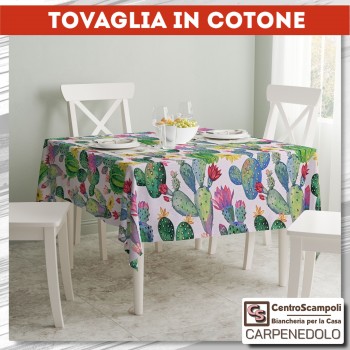 Tovaglia cotone stampato 140x240 Gertrude