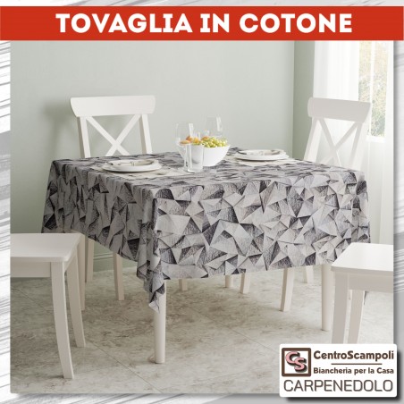 Tovaglia cotone stampato 140x240 Erica