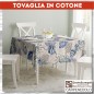 Tovaglia cotone stampato 140x240 Marina