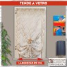 Tenda a vetro Corallo Bronzo larghezza 90 cm.