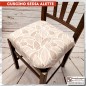 Cuscini per sedie Fiorella Beige alette