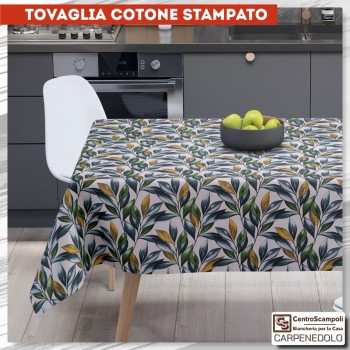 Tovaglia di cotone stampato 140x240 Daniela