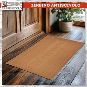 Zerbino antiscivolo welcome Sabbia