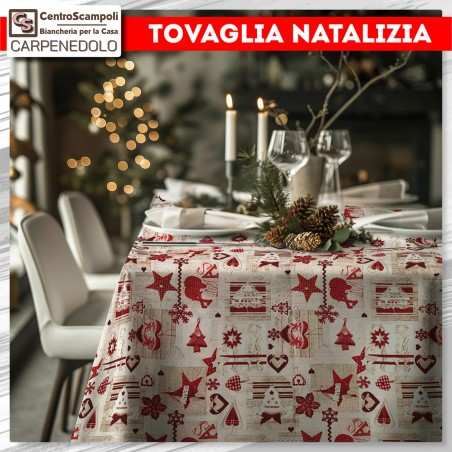 Tovaglia Natalizia 140x240 - Var. 02