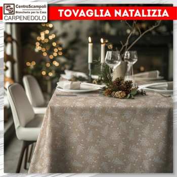 Tovaglia Natalizia Lurex 140x240 - Var. 03