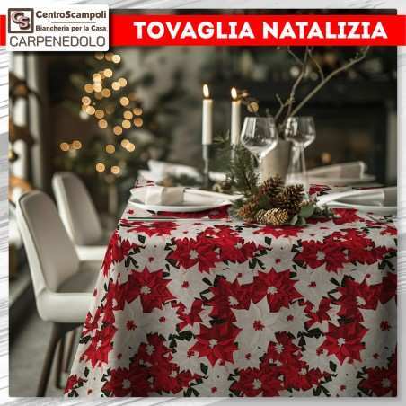 Tovaglia Natalizia 140x300 - Var. 01