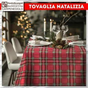 Tovaglia Natalizia Lurex 140x360 - Var. 01