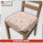 Cuscini per sedie Fiorella Beige alette