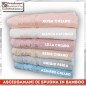 Asciugamano Viso Bamboo Col. Bianco