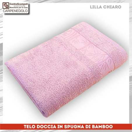 Telo Doccia Bamboo Col. Lilla