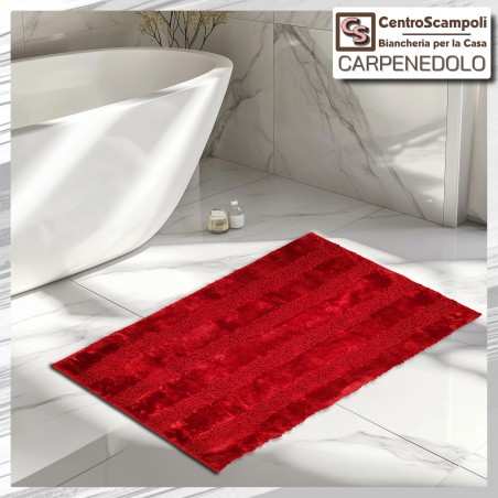 Tappeto bagno | Celeste | Colore Ruby Red | RAL 3003